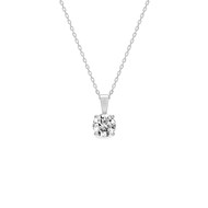 Collier Femme - Oxyde de zirconium - Argent 925 - Longueur : 42 cm