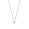 Collier Femme - Oxyde de zirconium - Argent 925 - Longueur : 42 cm - vue V1