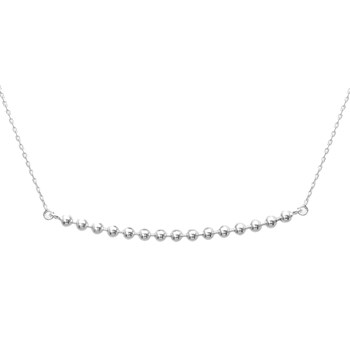 Damesketting - Zilver 925 - Lengte: 42 cm