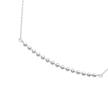 Damesketting - Zilver 925 - Lengte: 42 cm