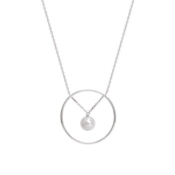 Damesketting - Zilver 925 - Lengte: 42 cm