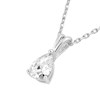 Collier Femme - Oxyde de zirconium - Argent 925 - Longueur : 42 cm - vue V2