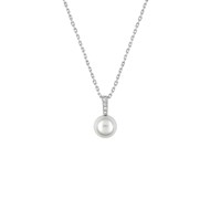 Collier Femme - Oxyde de zirconium - Argent 925 - Longueur : 42 cm