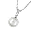 Collier Femme - Oxyde de zirconium - Argent 925 - Longueur : 42 cm - vue V2