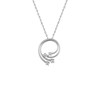 Collier Femme - Oxyde de zirconium - Argent 925 - Longueur : 42 cm - vue V1