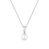 Collier Femme - Oxyde de zirconium - Argent 925 - Longueur : 42 cm - vue V1