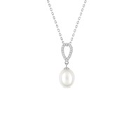 Collier Femme - Oxyde de zirconium - Argent 925 - Longueur : 42 cm