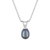 Collier Femme - perle - Argent 925 - Longueur : 42 cm - vue V1