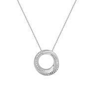 Collier Femme - Oxyde de zirconium - Argent 925 - Longueur : 42 cm