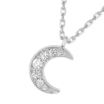 Women's necklace - Zirconium oxide - Silver 925 - Length: 42 cm