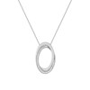 Collier Femme - Oxyde de zirconium - Argent 925 - Longueur : 42 cm - vue V1