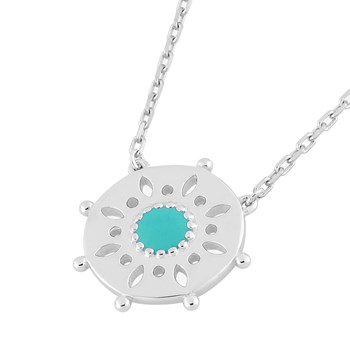 Damesketting - Zilver 925 - Lengte: 42 cm