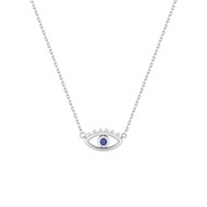 Collier Femme - Oxyde de zirconium - Argent 925 - Longueur : 42 cm