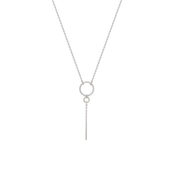 Damesketting - Zilver 925 - Lengte: 42 cm
