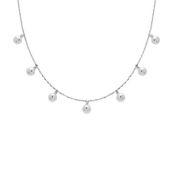 Damesketting - Zilver 925 - Lengte: 42 cm