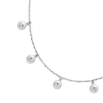 Damesketting - Zilver 925 - Lengte: 42 cm