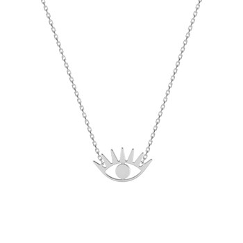 Damesketting - Zilver 925 - Lengte: 42 cm