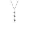 Collier Femme - Oxyde de zirconium - Argent 925 - Longueur : 42 cm - vue V1