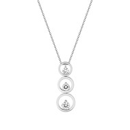Collier Femme - Oxyde de zirconium - Argent 925 - Longueur : 42 cm