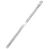 Gourmette Homme 20 cm - Argent 925 - Largeur 8 mm - vue V2
