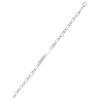 Gourmette homme 19 cm - Argent 925 - Largeur 5 mm - vue V2