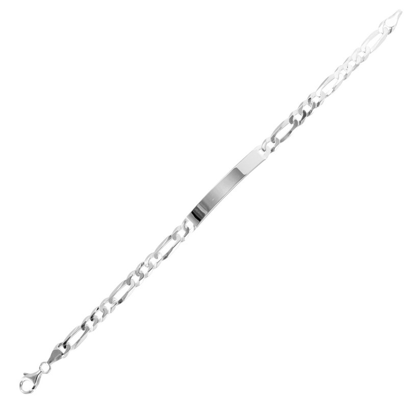 Gourmette homme 21 cm - Argent 925 - Largeur 6mm