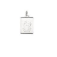 Pendentif mixte - Argent 925 - Signe Astrologique - Scorpion