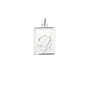 Pendentif mixte - Argent 925 -  Signe Astrologique - Scorpion