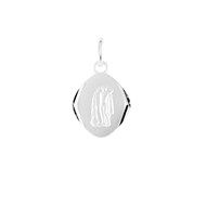 Pendentif mixte - Argent 925 - Signe Astrologique - Verseau