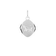 Pendentif mixte - Argent 925 - Signe Astrologique - Taureau