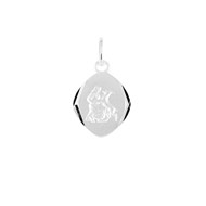 Pendentif mixte - Argent 925 - Signe Astrologique - Vierge