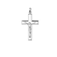 Pendentif - Argent 925 - Croix avec christ