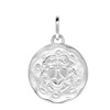 Pendentif mixte - Argent 925 - Signe Astrologique - Cancer - vue V1