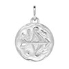 Pendentif mixte - Argent 925 - Signe Astrologique - Sagittaire - vue V1