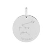 Pendentif mixte - Argent 925 - Signe Astrologique - Constellation du Verseau - vue V1