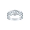 Bague femme - Oxyde de zirconium - Argent 925 - vue V1