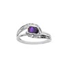 Bague femme - Oxyde de zirconium - Argent 925 - vue V1