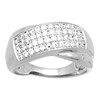 Bague femme - Oxyde de zirconium - Argent 925 - vue V1