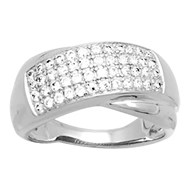 Bague femme - Oxyde de zirconium - Argent 925