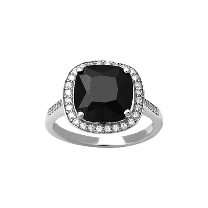 Bague femme - Oxyde de zirconium - Argent 925