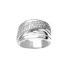 Bague femme - Oxyde de zirconium - Argent 925 - vue V1