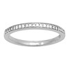 Bague femme - Oxyde de zirconium - Argent 925 - vue V1