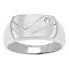 Bague femme - Oxyde de zirconium - Argent 925 - vue V1