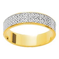 Alliance homme - Or 18 Carats