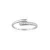 Bague Femme - Oxyde de zirconium - Or 9 Carats - vue V1