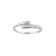 Bague Femme - Oxyde de zirconium - Or 9 Carats