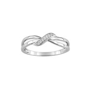 Bague Femme - Oxyde de zirconium - Or 9 Carats