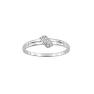 Bague Femme - Oxyde de zirconium - Or 9 Carats