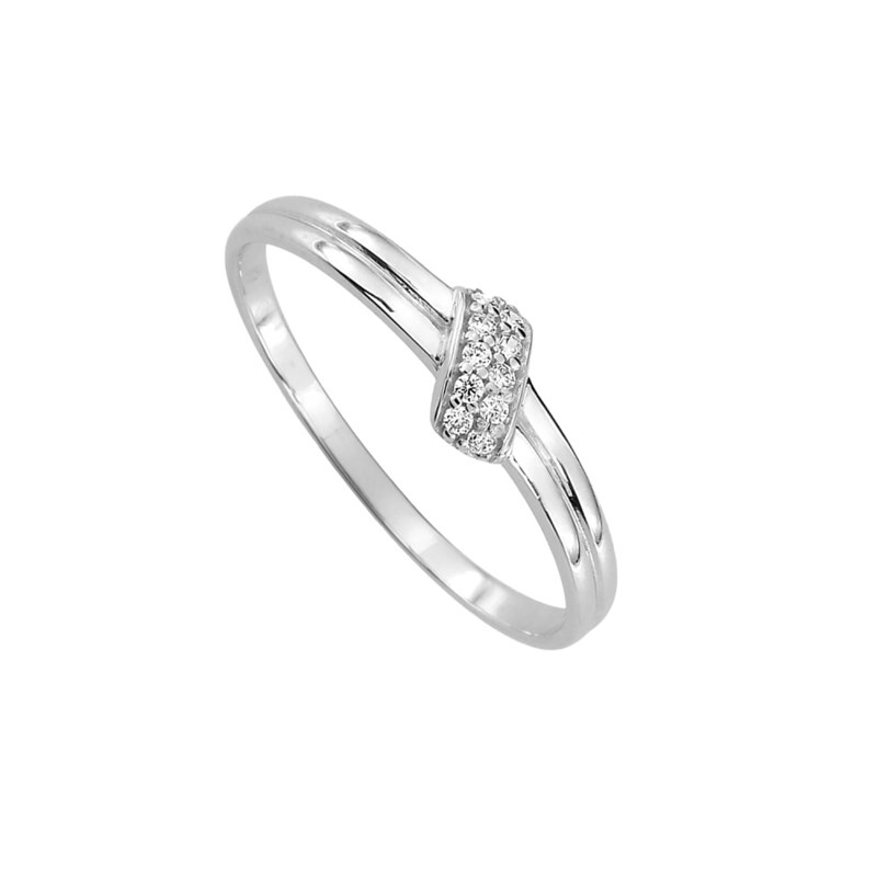 Bague Femme - Oxyde de zirconium - Or 9 Carats - vue 2