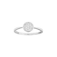 Bague Femme - Oxyde de zirconium - Or 9 Carats